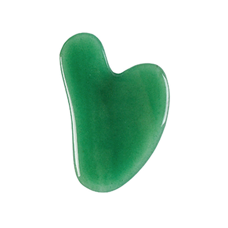 Jade Gua Sha Massage Board and Roller