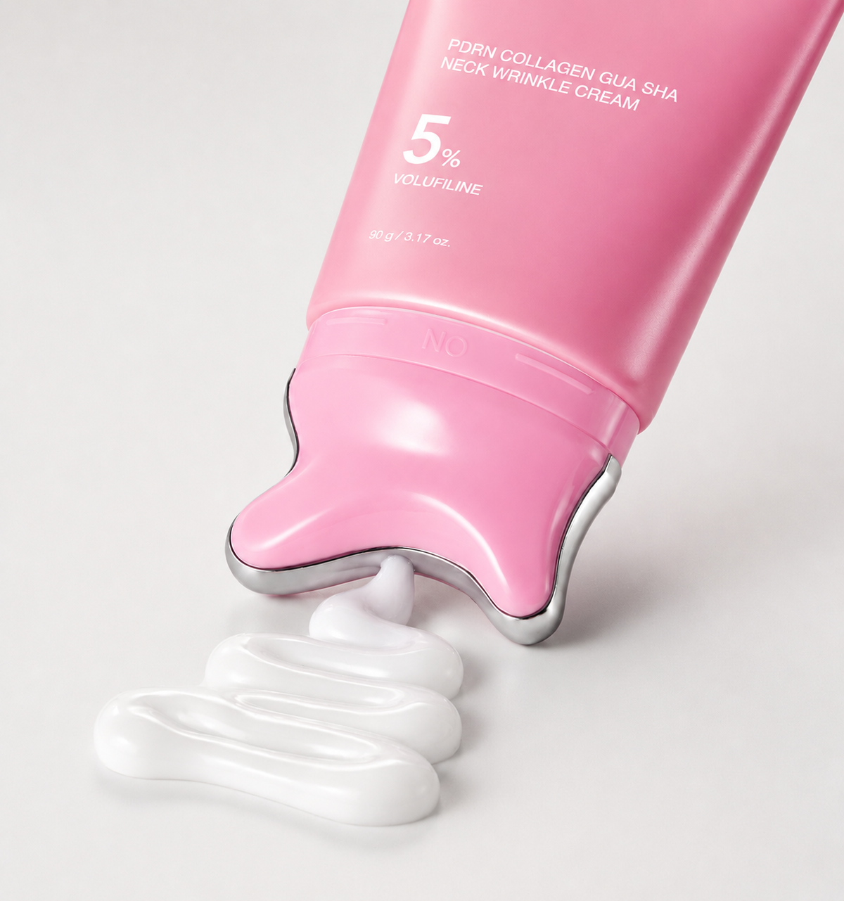 PDRN Collagen Neck Cream with Gua Sha Massager