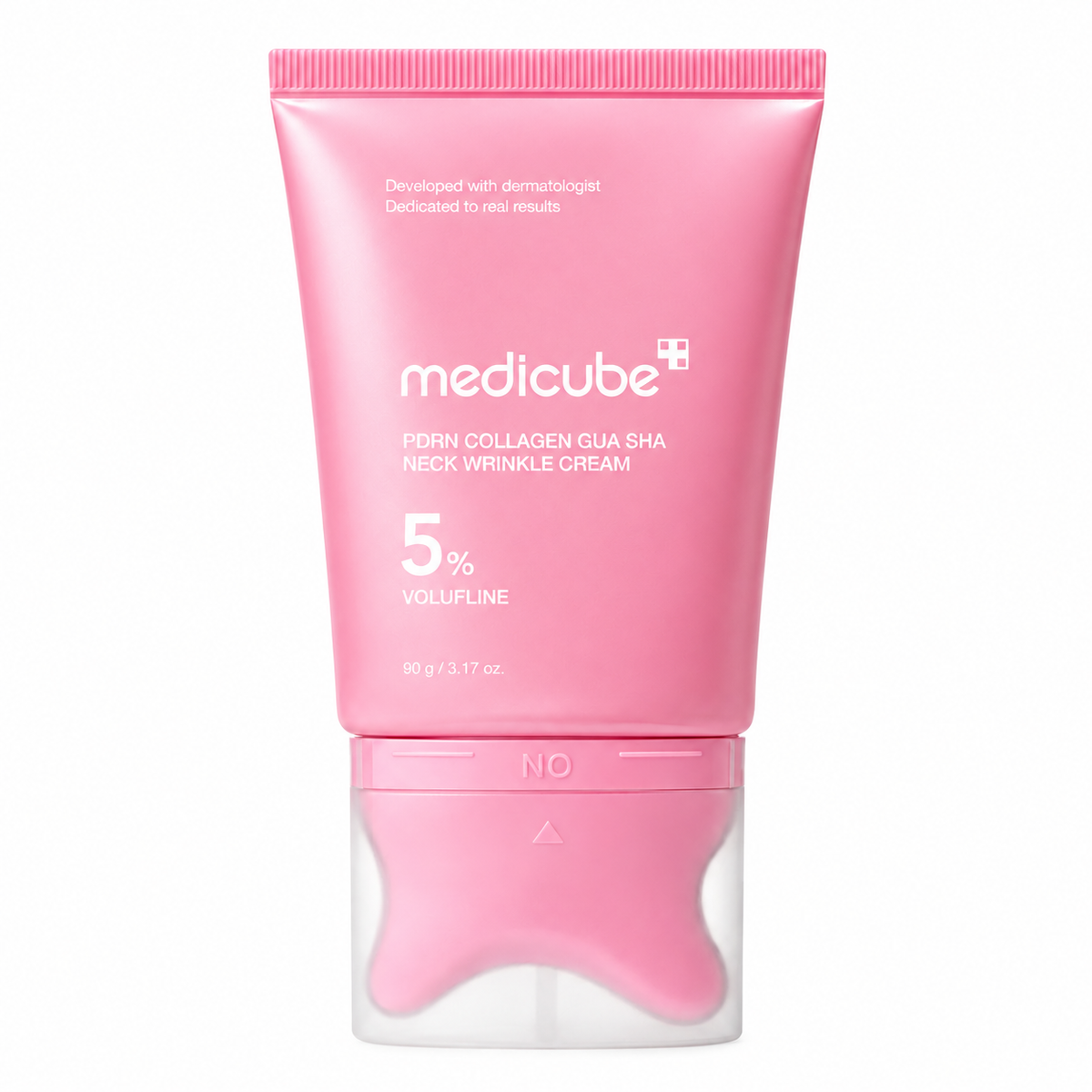 PDRN Collagen Neck Cream with Gua Sha Massager