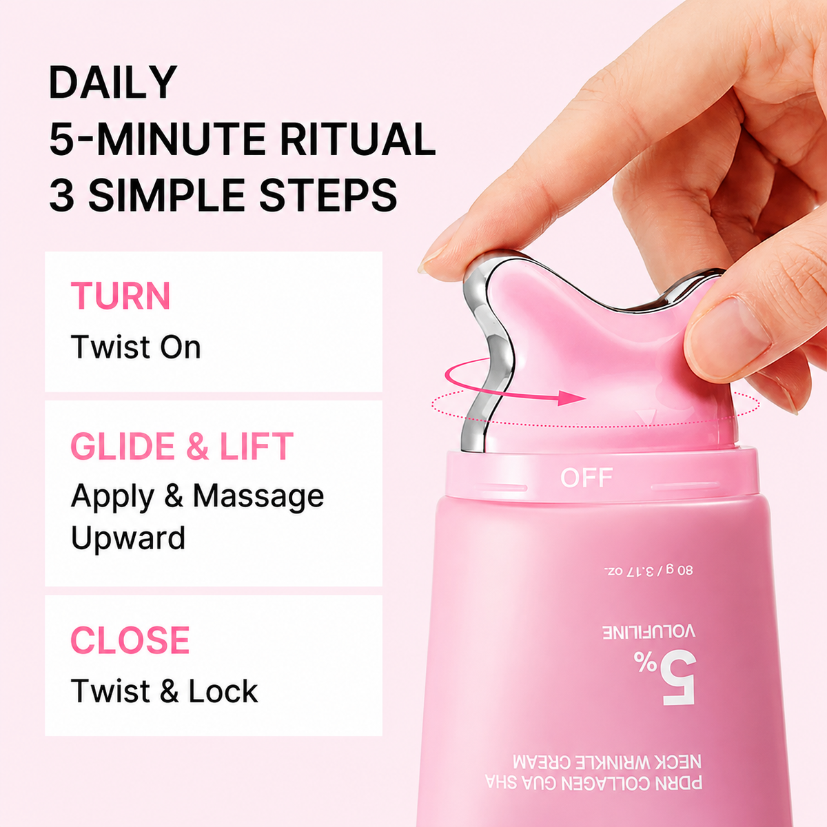 Gua Sha & Neck Cream Ritual Set