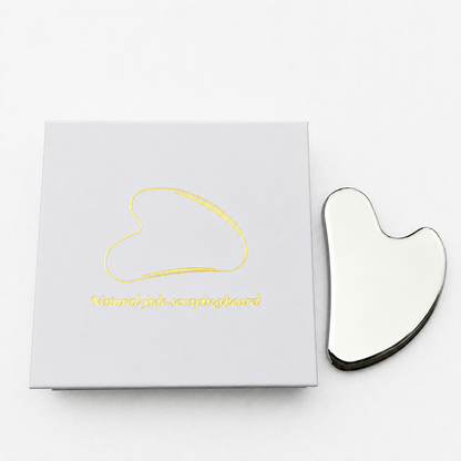 Stainless Steel Heart Shape Gua Sha Scraping Board